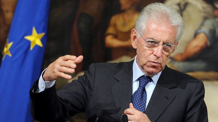 "Kein Drama": Regierungschef Monti deutet Hilfsbedarf an.