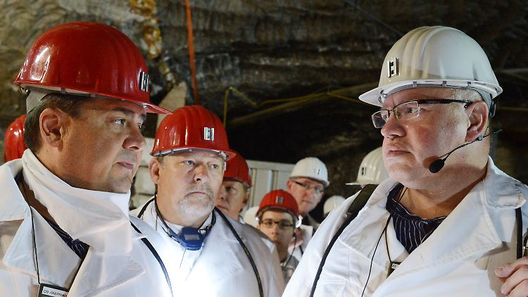 Der Bundesumweltminister und sein Vorvorgänger: Altmaier und Gabriel.