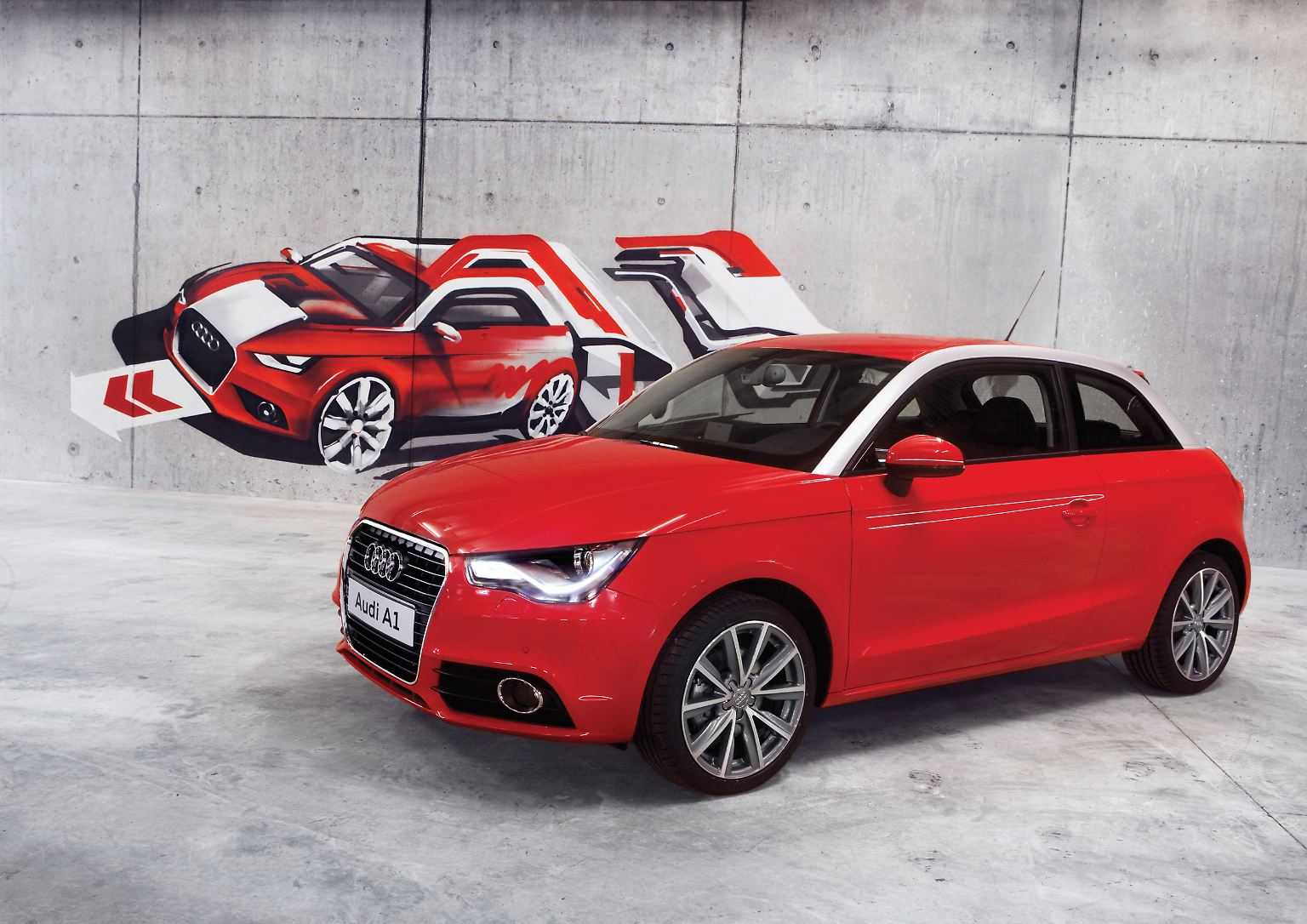Audi will junge Kunden einfangen. Und das macht man am besten mit einem hippen Kleinwagen. Der A1 soll das richten. Konkurrenten wie der Mini von BMW und der Fiat 500 haben es vorgemacht. 