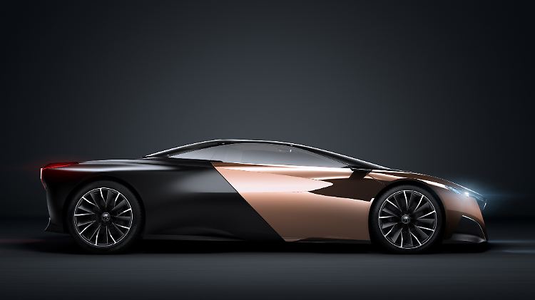 Eher eine Design-Übung ist die spektakuläre Studie Onyx. 