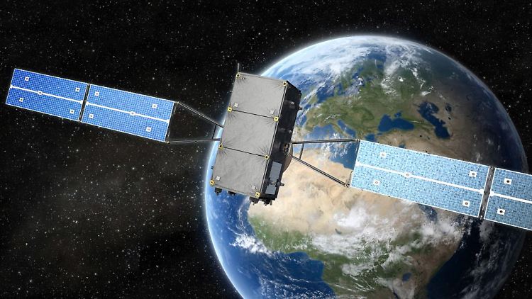 Gedrängel im All: Ein Netz aus 30 Satelliten soll Europäer mit Positionsdaten versorgen.