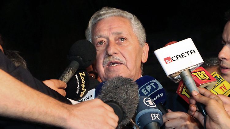 Fotis Kouvelis berichtet über die schwierigen Koalitionsverhandlungen.