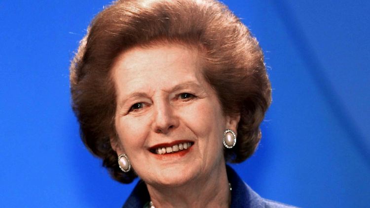 Thatcher war von 1979 bis 1990 Premierministerin.