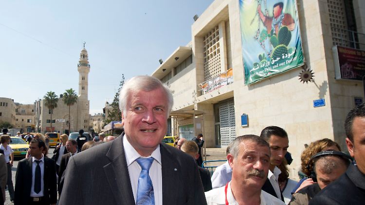 Seehofer besuchte am Donnerstag auch Bethlehem.