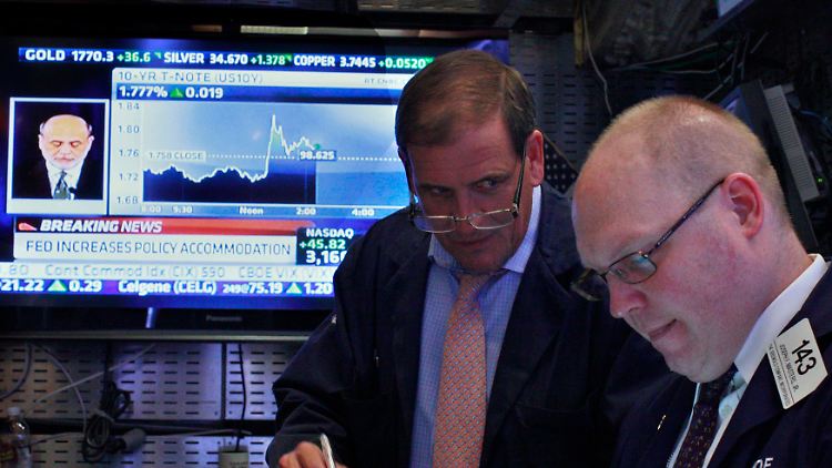 Bernanke spricht, der Blutdruck steigt.