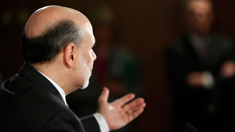 Ben Bernanke: Fed-Geld für die US-Konjunktur, der Euro profitiert zunächst.
