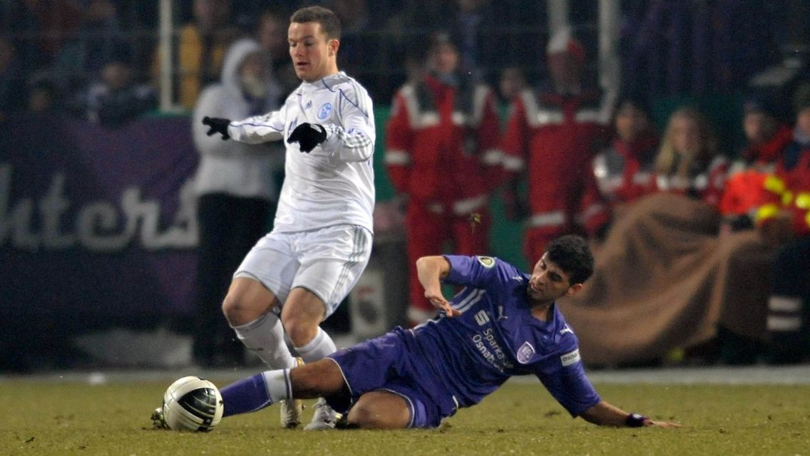 Alexander Baumjohann blieb im Schalker Mittelfeld blass.