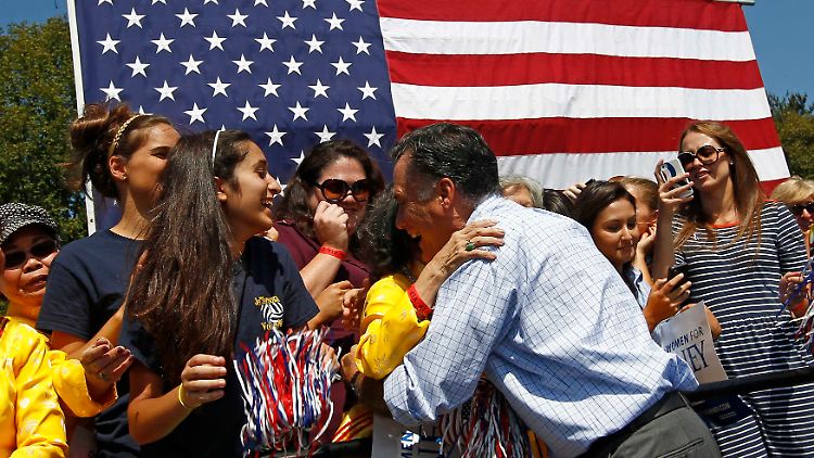 Romney sieht sich gerne als Mann der Wirtschaft.