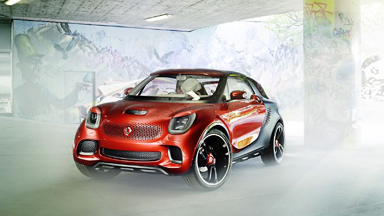 Der Smart Forstars soll Ausblicke auf künftige Modelle der Stuttgarter geben.