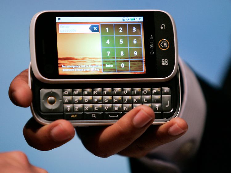 Smartphone von Motorola.