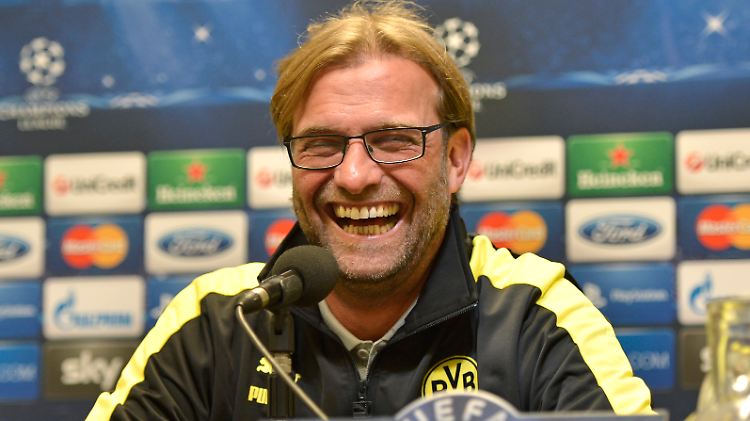 "Wir wollen richtig was zeigen und sind einen Schritt weiter": Dortmunds Trainer Jürgen Klopp.
