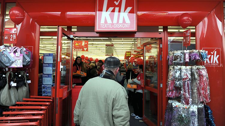 Eine Kik-Filiale in Berlin-Marzahn.