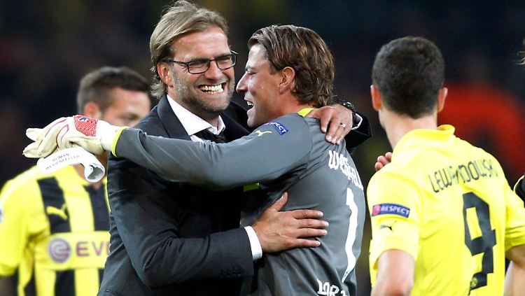 "Wir sind zum ersten Mal in unserer jüngeren Champions-League-Geschichte Tabellenzweiter": Jürgen Klopp.