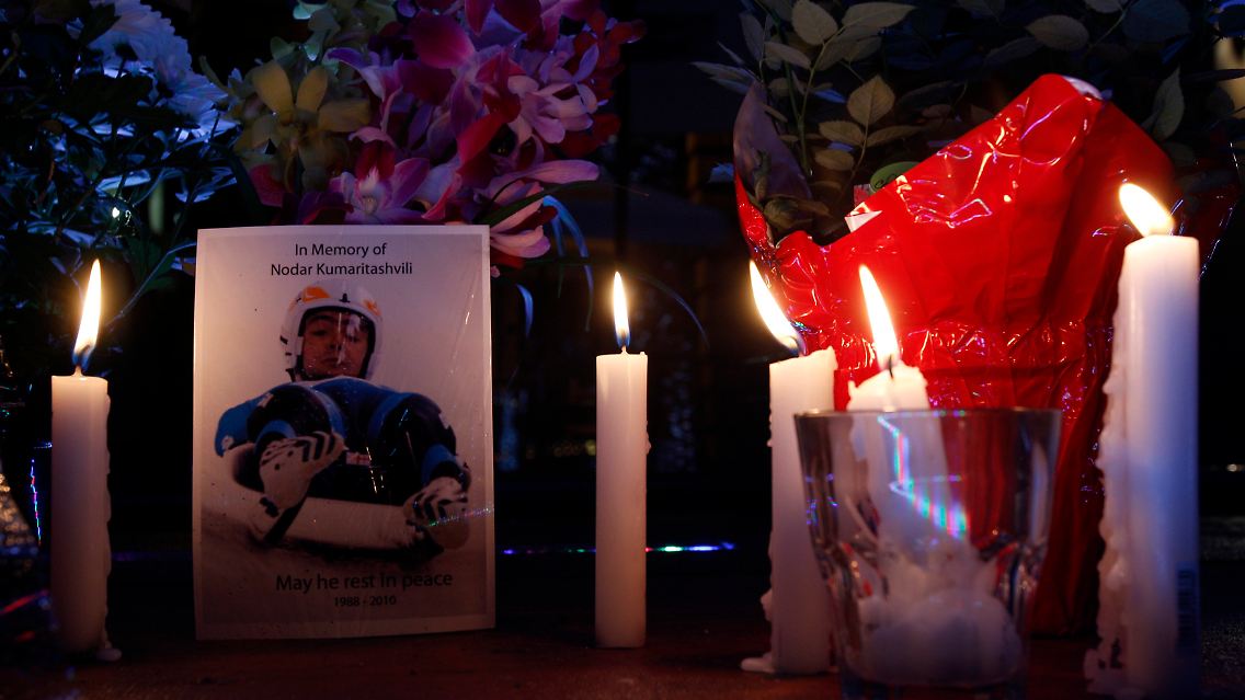 Nodar Kumaritaschwili ist tot. Er wurde nur 21 Jahre alt.