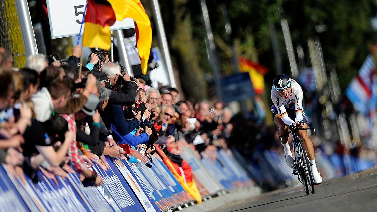 Wieder Gold: Tony Martin war schneller als die Konkurrenz.