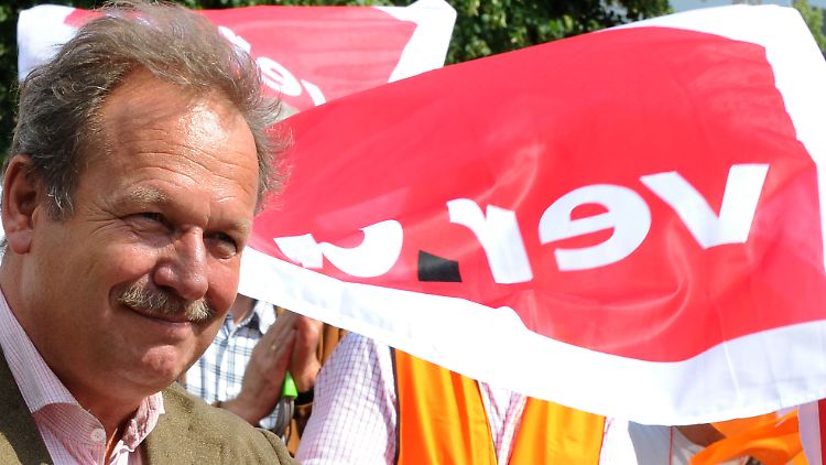 Verdi-Chef Frank Bsirske eilt kein so bankenfreundlicher Ruf wie der bisherigen Aufsichtsratsvize Karin Ruck voraus.