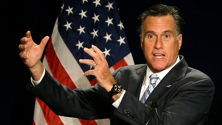 Mitt Romneys Rückstand zu Barack Obama wächst.
