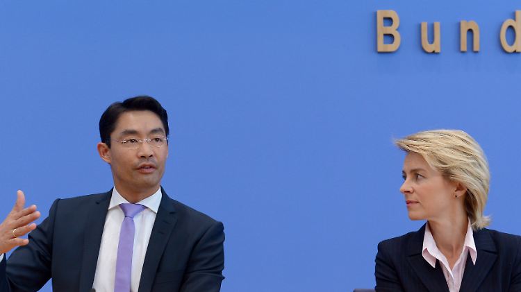 Es gibt Abstimmungsbedarf zwischen Rösler und von der Leyen.