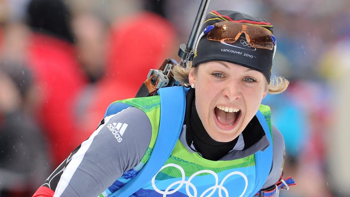 Medaille trotz Strafrunde: Magdalena Neuner