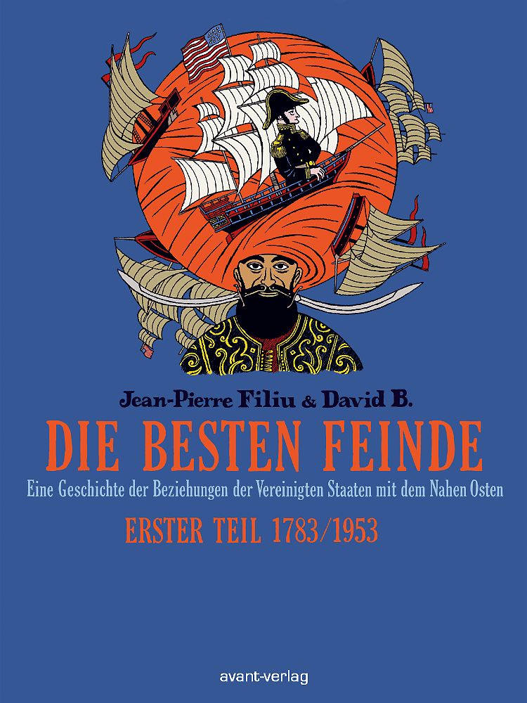 "Die besten Feinde" ist im Avant-Verlag erschienen. Das Hardcover hat 120 Seiten und kostet 19,95 Euro (D).