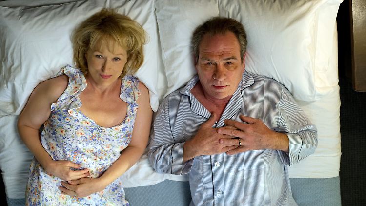 Meryl Streep und Tommy Lee Jones in "Wie beim ersten Mal".