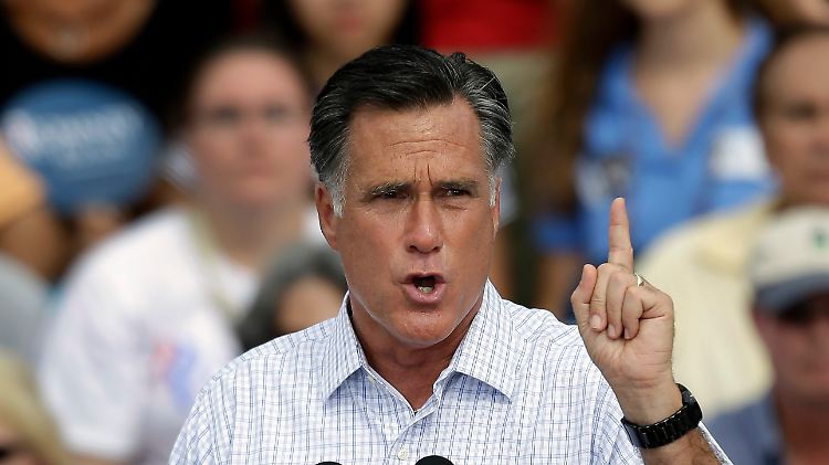 Bereits eine Stunde nach Obamas Auftritt hatte Romney seine Reaktion in die Wahlkampfrede eingebaut.