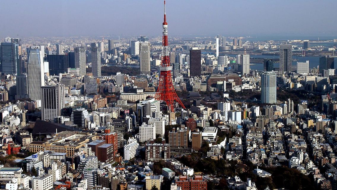 Tokios Skyline: Wahrzeichen einer Wirtschaftsmacht.