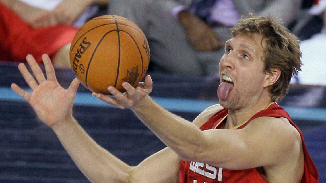 Heimspiel in Dallas: Dirk Nowitzki.
