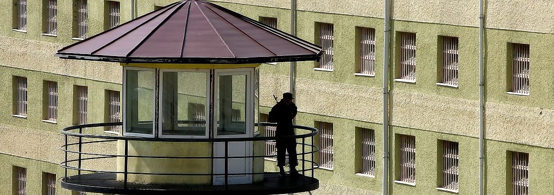 Das Gefängnis in Tiflis.