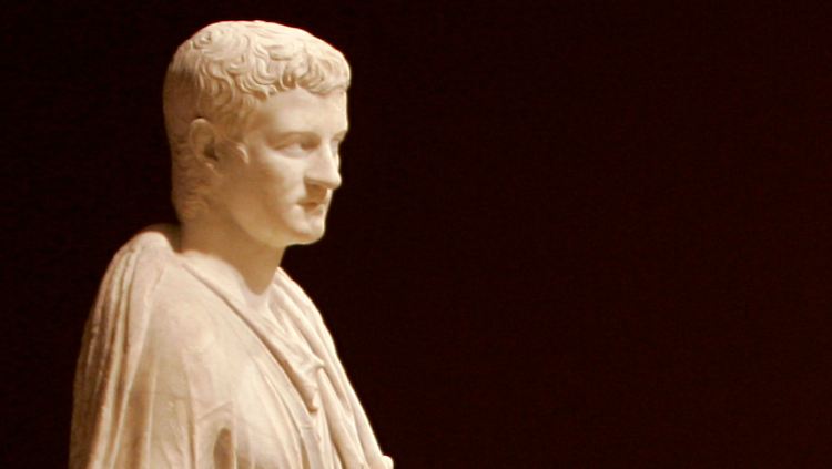 Kaiser Caligula regierte von 37 bis 41 - rund ein halbes Jahrtausend vor dem Ende des römischen Reiches.
