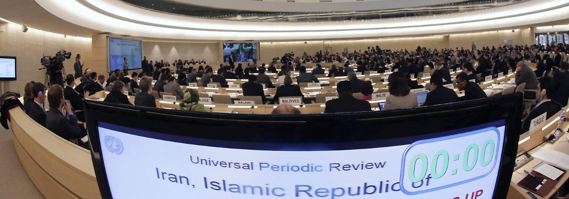 In Genf musste sich der Iran wegen der Lage der Menschenrechte rechtfertigen.