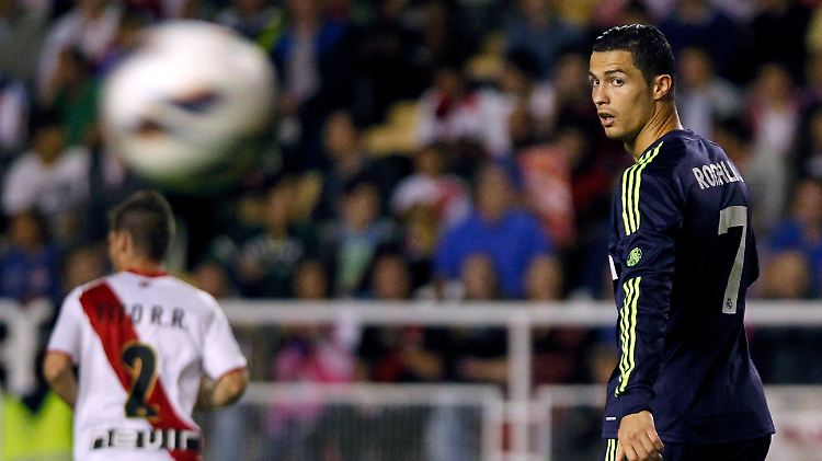 Bei Licht trifft er dann auch: Cristiano Ronaldo.