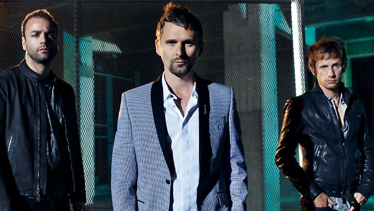 Auf "ihrem Weg nach oben": Muse alias Christopher Wolstenholme, Matt Bellamy und Dominic Howard (v.l.n.r.).