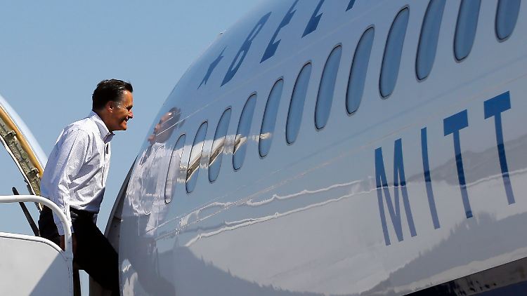 Offenbar genug Sauerstoff zum Einsteigen: Mitt Romney.