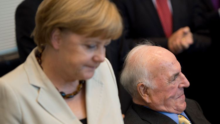 Helmut Kohl und "sein Mädchen".