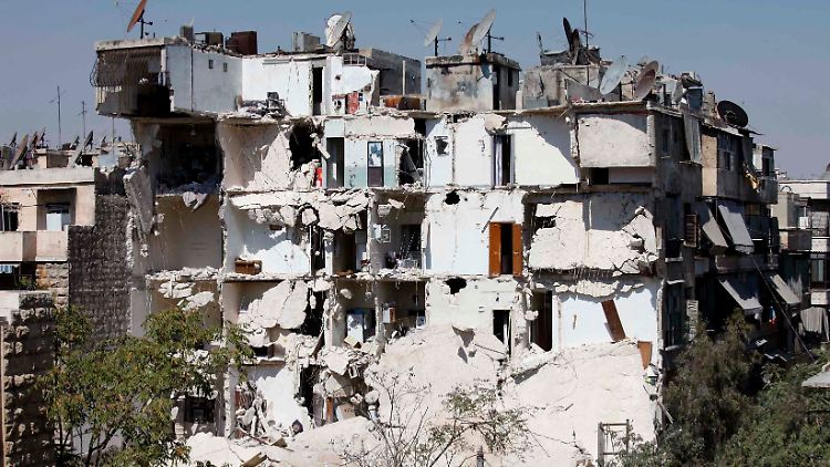 Teile von Aleppo liegen in Schutt und Asche.