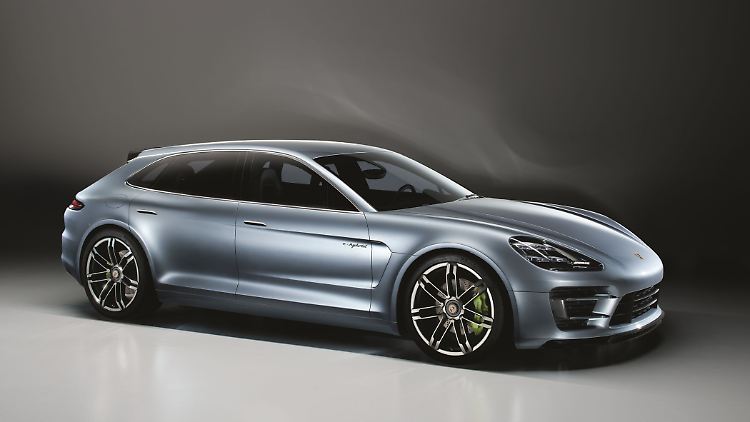Porsche zeigt in Paris die Studie eines möglichen Panamera-Kombis.