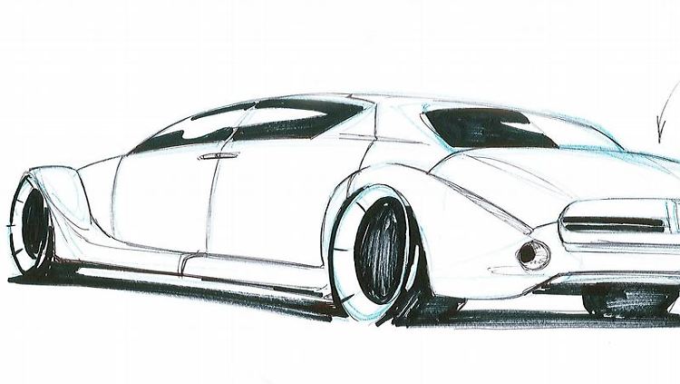 Wie der endgültige Bufori MKIV aussieht, wird erst auf dem Genfer Autosalon gezeigt.