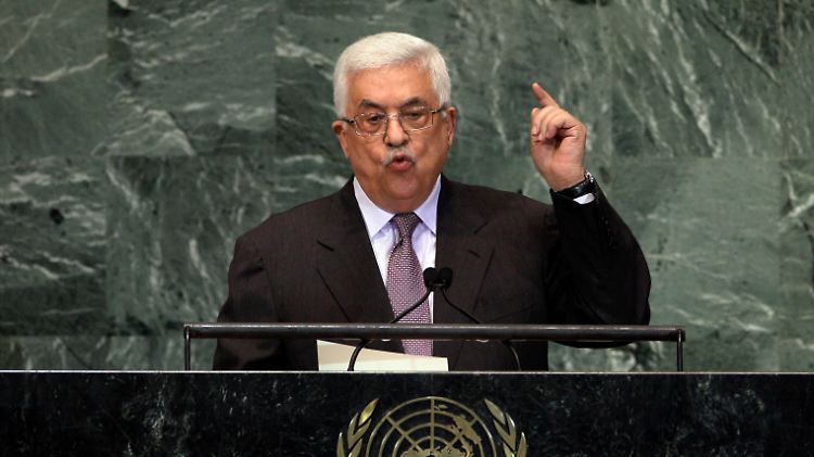 Palästinenserpräsident Abbas wirft Israel ethnische Säuberungen vor.
