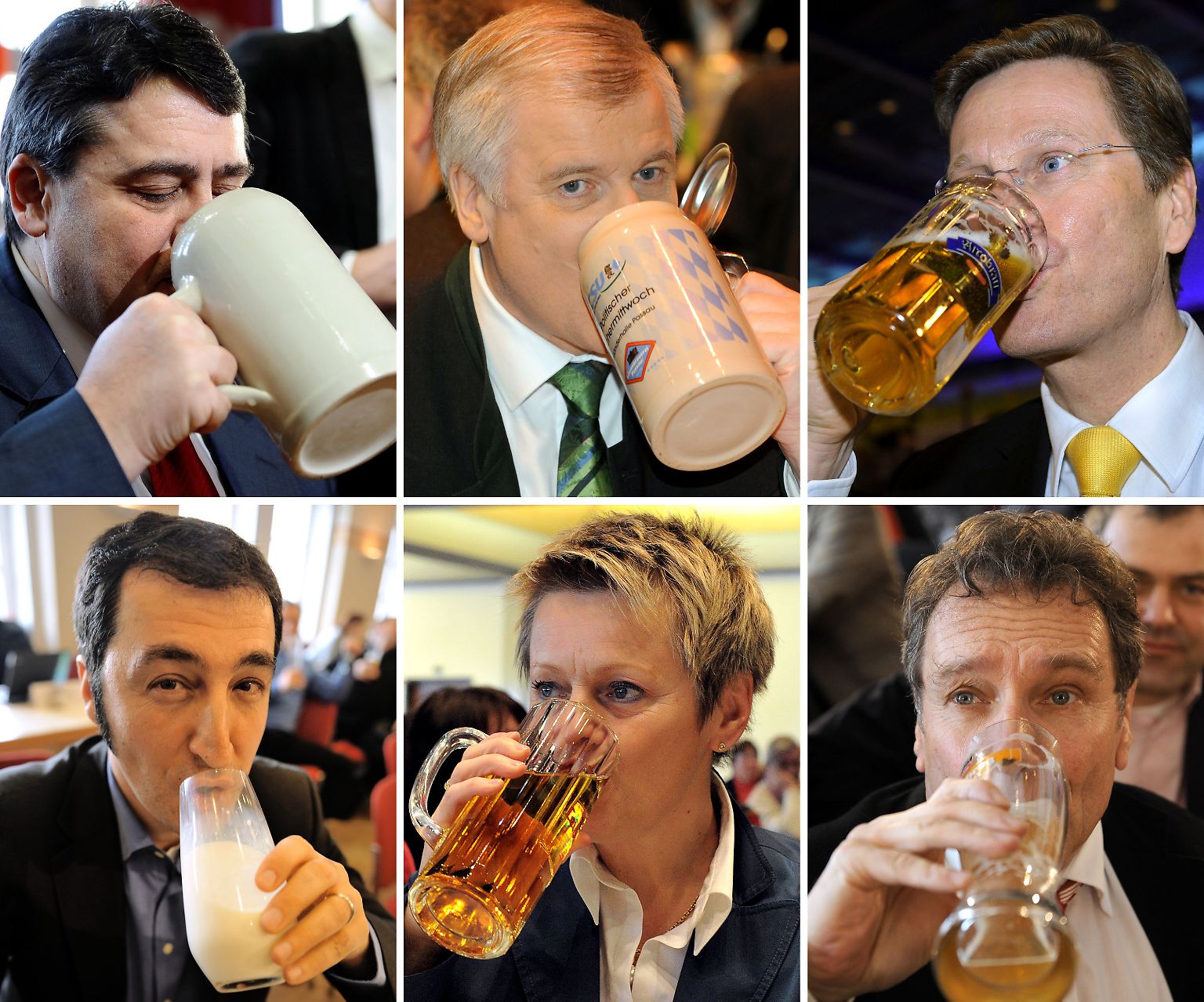 Aschermittwoch im katholischen Bayern - gefastet wird hier nicht. Im Gegenteil: Ohne Bier, ohne viel Bier ist der größte politische Stammtisch der Republik nicht denkbar.