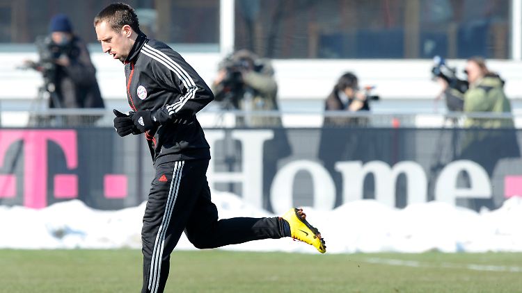 Franck Ribery darf gegen Florenz endlich wieder durchspielen.