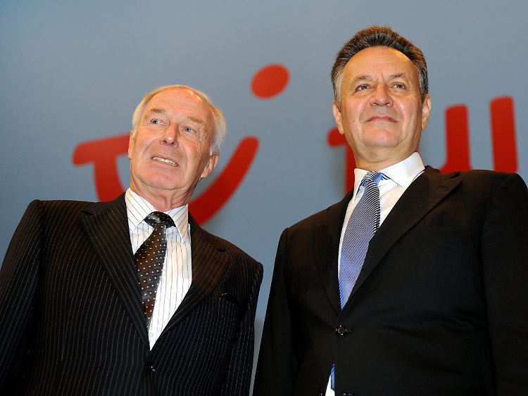Für Chefkontrolleur Dietmar Kuhnt und Vorstandschef Michael Frenzel war es ein ruhigerer Tag.