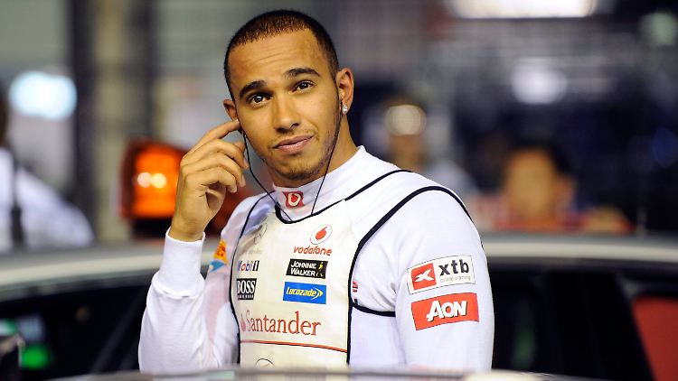 "Hi, ich bin Lewis Hamilton und ich will eines Tages euer Auto fahren."