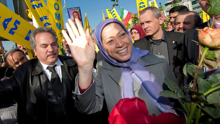 Marjam Radschawi bei einem Besuch in Berlin 2010.