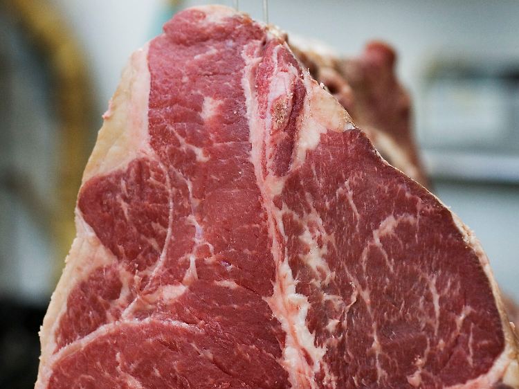 Neben rohen Fleisch stehen auch Früchte und Fisch auf dem Speiseplan. Milch und Getreide hingegen gibt es selten.