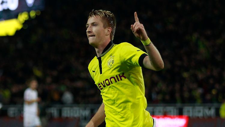 Marco Reus, zurückhaltend.