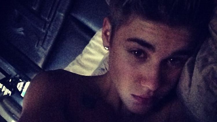 Nach der Show: Bieber erholt sich.