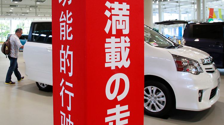 Toyota leidet unter Absatzschwäche.