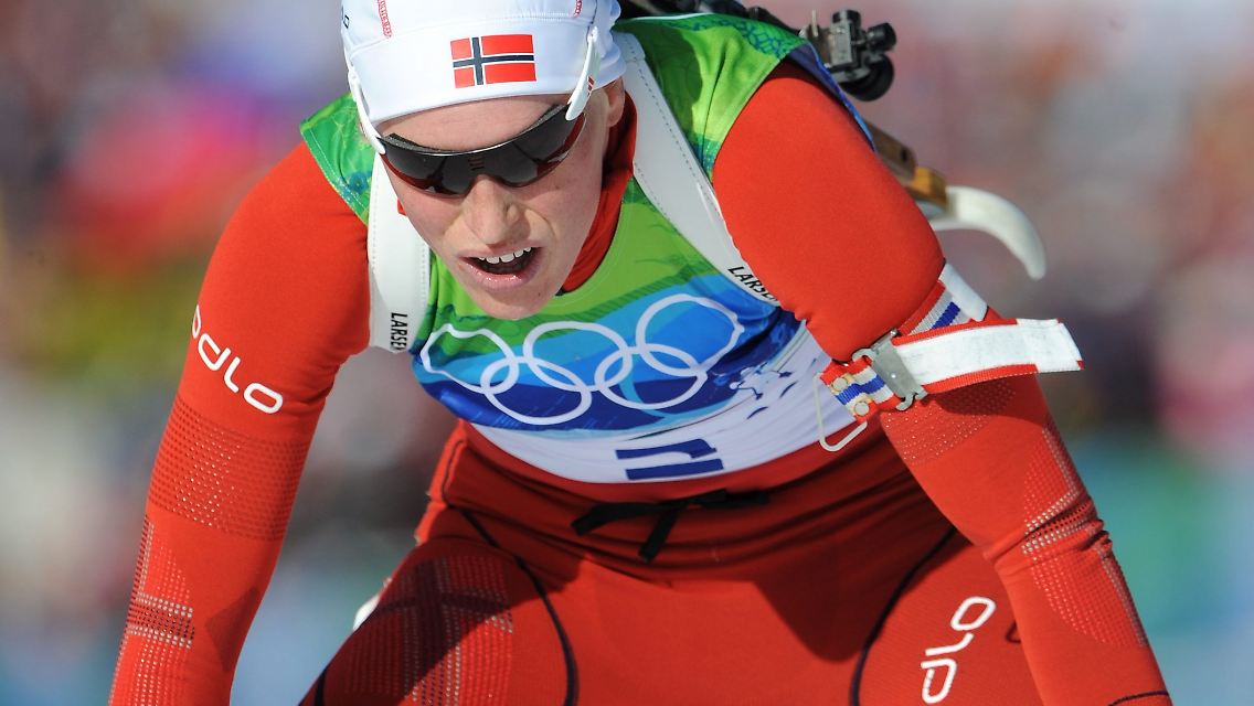 Tora Berger gewann die 100. norwegische Goldmedaille bei Winterspielen.