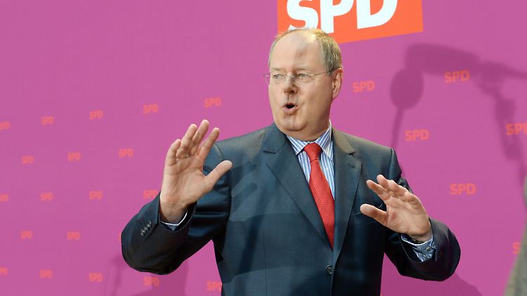 Peer Steinbrück, SPD-Hoffnungsträger.